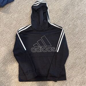 Adidas Black Pullover with White Accents